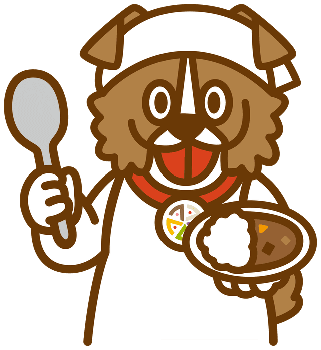 料理をするキャラクター